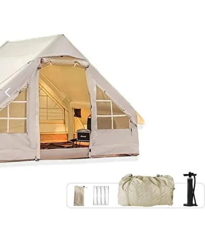 Şişme Kamp Çadırı 4-6 kişilik 300×210×190 cm