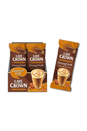 Cafe Crown Karamel Latte 21,5 Gr. x 10 Adet