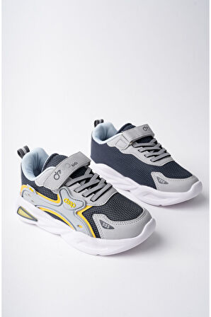 055 Ortopedik Sararmaz Taban Ve Cırtlı unisex Çocuk ayakkabı