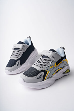 055 Ortopedik Sararmaz Taban Ve Cırtlı unisex Çocuk ayakkabı