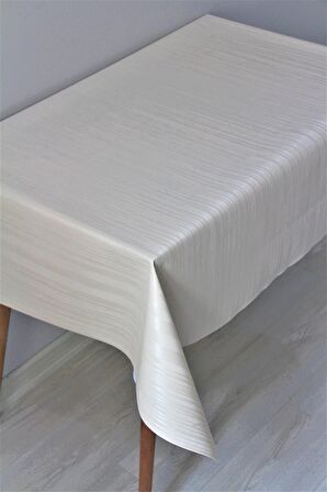 Astarlı Silinebilir PVC Muşamba Masa Örtüsü Çizgili - 78-B1