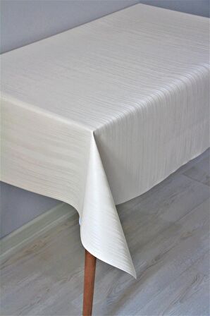 Astarlı Silinebilir PVC Muşamba Masa Örtüsü Çizgili - 78-B1