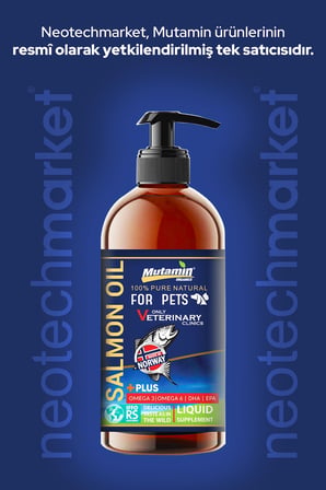kedi ve köpekler i̇çin norveç somon balık yağı 150 ml
