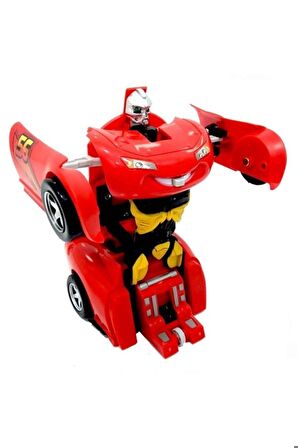 Şimşek Mcqueen Robota Dönüşebilen Araba