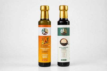 PROMAR TROPİKAL MEYVE SİRKESİ 250 ML+ KİNOA TOHUMU DETOX SİRKESİ 250 ML