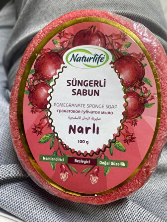 NATURLİFE SÜNGERLİ SABUN NARLI 100GR