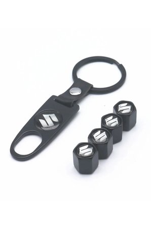 Suzukı Metal Sibop Kapağı Ve Anahtarlık Seti