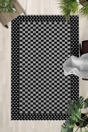 Yıkanabilir Kaymaz Taban Dijital Baskılı Halı ve Yolluk – Leke Tutmaz Salon & Mutfak Halısı