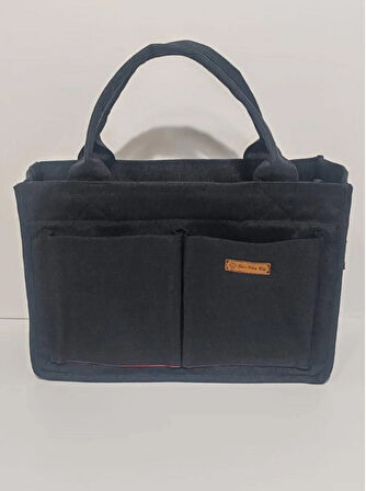 SİYAH TOTE BAG ( ADET ÜRETİLMİŞTİR.)