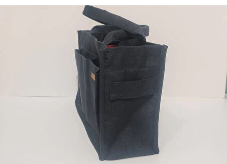 SİYAH TOTE BAG ( ADET ÜRETİLMİŞTİR.)