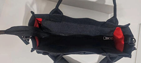 SİYAH TOTE BAG ( ADET ÜRETİLMİŞTİR.)