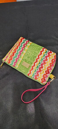 İTALYAN CLUTCH BAG (YEŞİL)