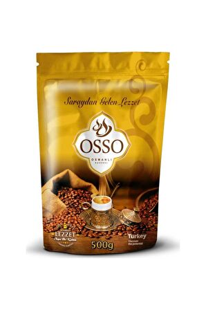 Osso Osmanlı Kahvesi Sade Osmanlı Kahvesi 500 gr Paket 