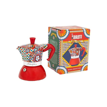 Bialetti Dolce&Gabbana Moka Pot İndüksiyon 2 Cup