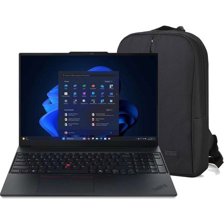Lenovo Thinkpad E16 Gen 3 21SR006VTX C32 Ultra 5 225U 32 GB 2 Tb Intel Graphics 16" Wuxga Freedos Notebook + Çanta