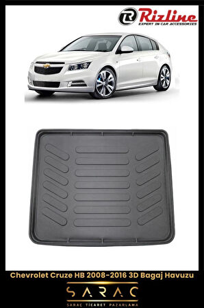 Rizline Chevrolet Cruze Hatchback 2015 Model 3D Bagaj Havuzu