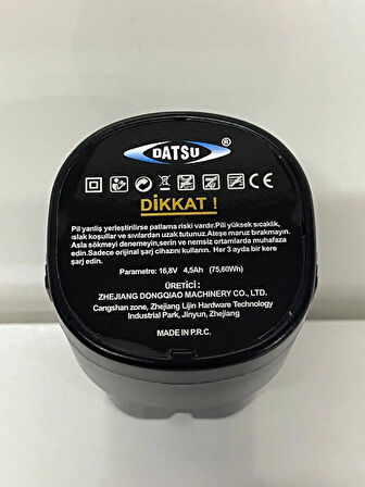 Datsu WS-035 35 mm Makas Aküsü 16.8 Volt 4.5 Amper