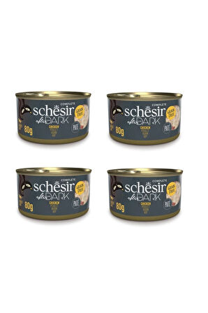 Schesir After Dark Pate Tavuklu Kedi Konserve 80 Gr. X 4 Adet