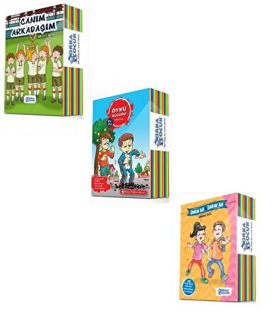 Orka 4. Sınıf Hikaye Seti 30 Kitap (Canım Arkadaşım - Öykü Kulübü - Şeker Ali)
