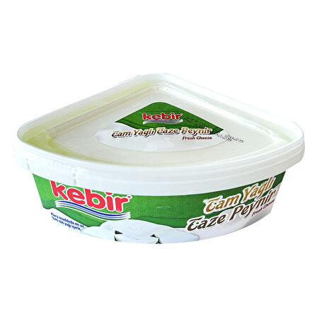 Kebir Tam Yağlı Taze Peynir 500 gr (Köy Peyniri) x 2 Adet 