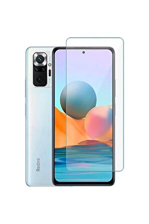 Xiaomi Redmi Note 10 Pro Ile Uyumlu Ekran Koruyucu Şeffaf Temperli Kırılmaz Cam Ekran Koruyucu