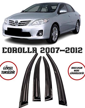 Balp Toyota Corolla Cam Rüzgarlığı 4lü 2007-2012 Arası