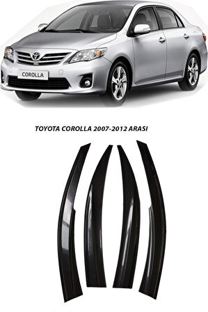 Balp Toyota Corolla Cam Rüzgarlığı 4lü 2007-2012 Arası