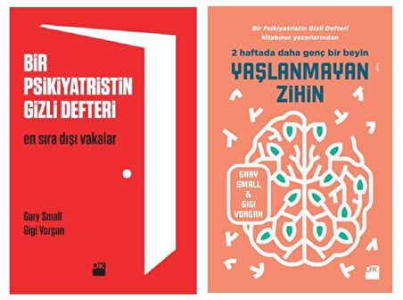 Yaşlanmayan Zihin + Bir Psikiyatristin Gizli Defteri 2 Kitap Set