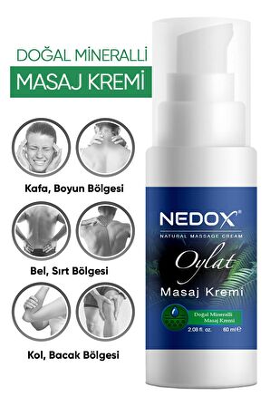 Doğal Mineralli Ağrı Kesici Oylat Masaj Kremi 60 Ml