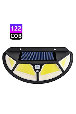 Fonksiyonel Sensörlü 102 Ledli Solar Bahçe Lambası