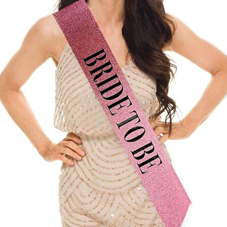 Pembe Bride To Be Kuşak Kemer
