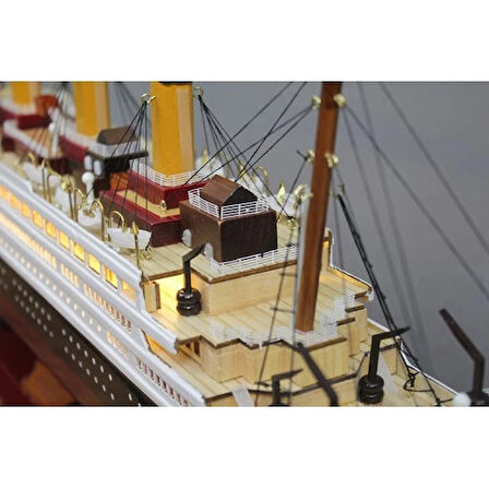 Ahşap Titanik Gemisi Ledli