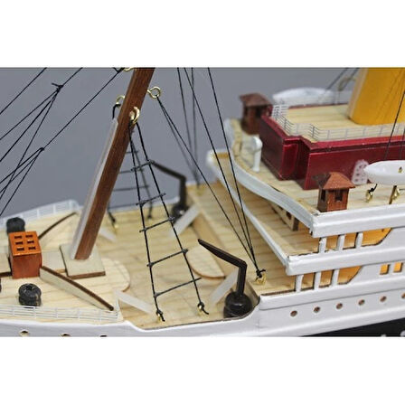 Ahşap Titanik Gemisi Ledli