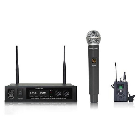 U 626 EY UHF - El+Yaka Mikrofon - Gold Audio