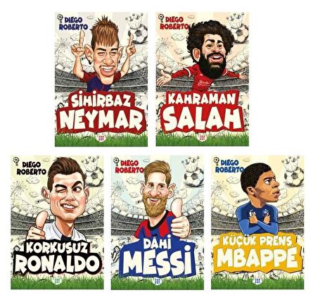 Efsane Futbolcular 5 Kitap Set