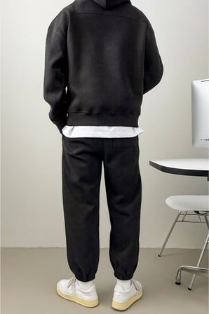 Genius Store Erkek Eşofman Takımı Şardonlu 3 İplik İçi Polarlı Günlük Eşofman Takımı 3İPLİK-TAKIM