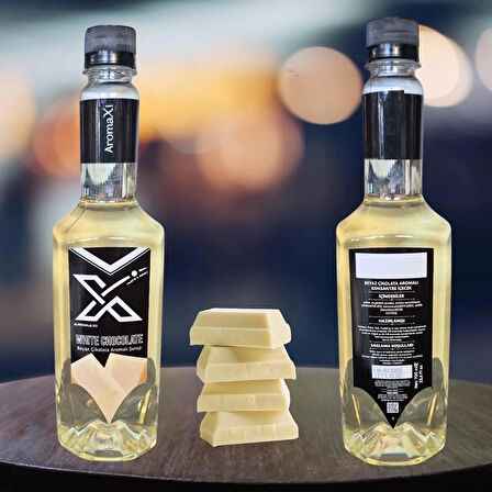 Aromax Beyaz Çikolata Aromalı Şurup – 700 ml