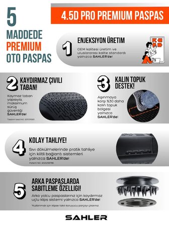 Kia Sportage 2022-2026 Uyumlu Sahler 4.5D Premium Paspas Ve Liner 3D Bagaj Havuzu (Cool-Elegance-Live Paket)