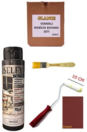 Rich Selfy Decor 500 cc Wenge Kendinden Vernikli Genel Amaçlı Boyama Seti