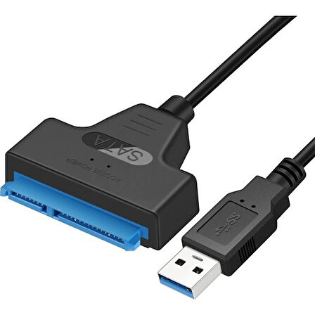 Pmr USB 3.0 2.5 Inç Sata SSD ve HDD Harddisk Kablosu 30CM