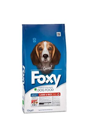 Foxy 25/15 Kuzu Etli ve Pirinçli 15 kg Yetişkin Köpek Maması