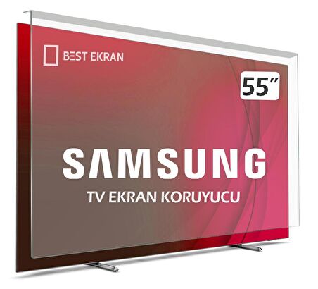 SAMSUNG 55CU8100 TV EKRAN KORUYUCU - Samsung 55" inç 140 Ekran Koruyucu UE55CU8100UXTK