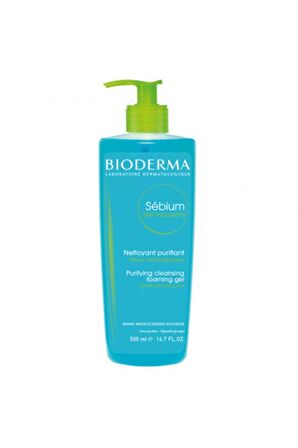 Bioderma Sebium Foaming Gel 500 Ml - SKT: 12M