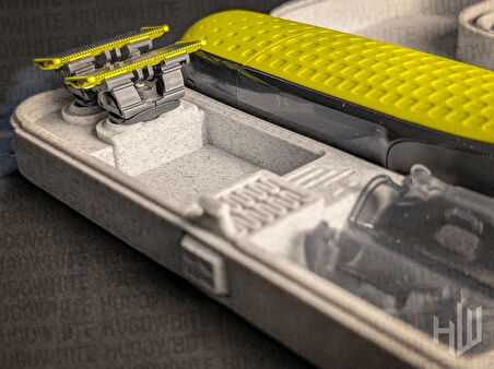 Philips OneBlade Uyumlu Mermer Desenli Sert Taşıma Kılıfı | Şık ve Dayanıklı Koruma