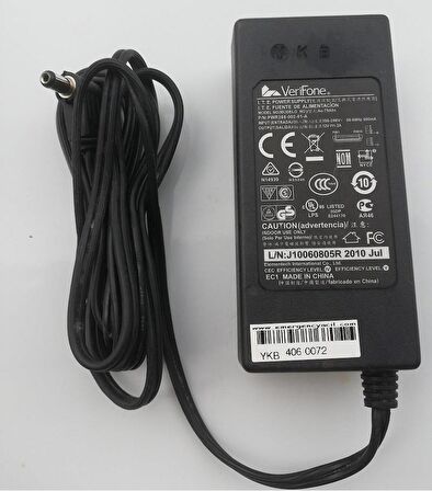 Verifone 12 volt 2 amper Adaptör Orjınal - 5.5x2.5mm Jak Fişli