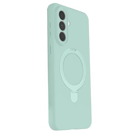 Samsung Galaxy A57 5G Regal Magsafe Standlı Kapak - Su Yeşili