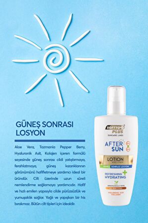 SOFTTO PLUS GÜNEŞ SONRASI VÜCUT LOSYONU 200 ML