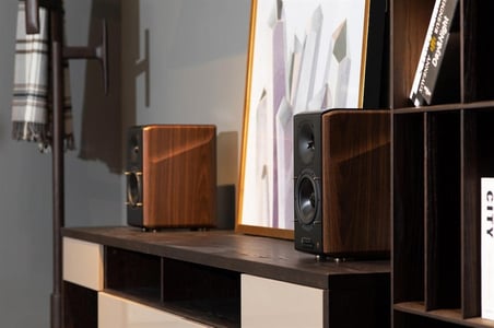 EDIFIER S2000MKII Güçlü Hi-Fi Raf Tipi Aktif Hoparlör Bookshelf Speaker (Kahverengi)