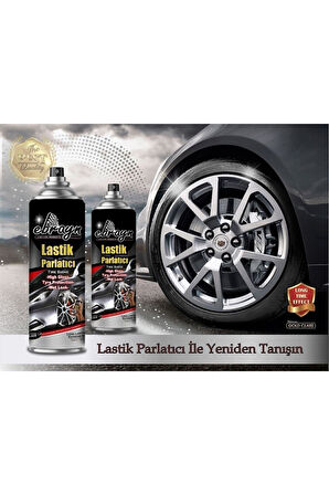 Premium Lastik Parlatıcı Tampon Parlatıcı Koruyucu Aerosol Sprey 500 ml