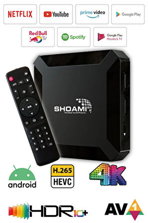 Shoami Sh-sb2 2gb/16gb Mediabox Ultra Hd Android Tv Box Mybox Netflix Youtube